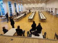 Vorbereitung Festhalle Kemnat